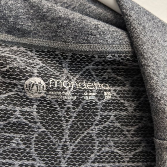 Mondetta Gray Athletic Patterned Jacket - Picture 4 of 5